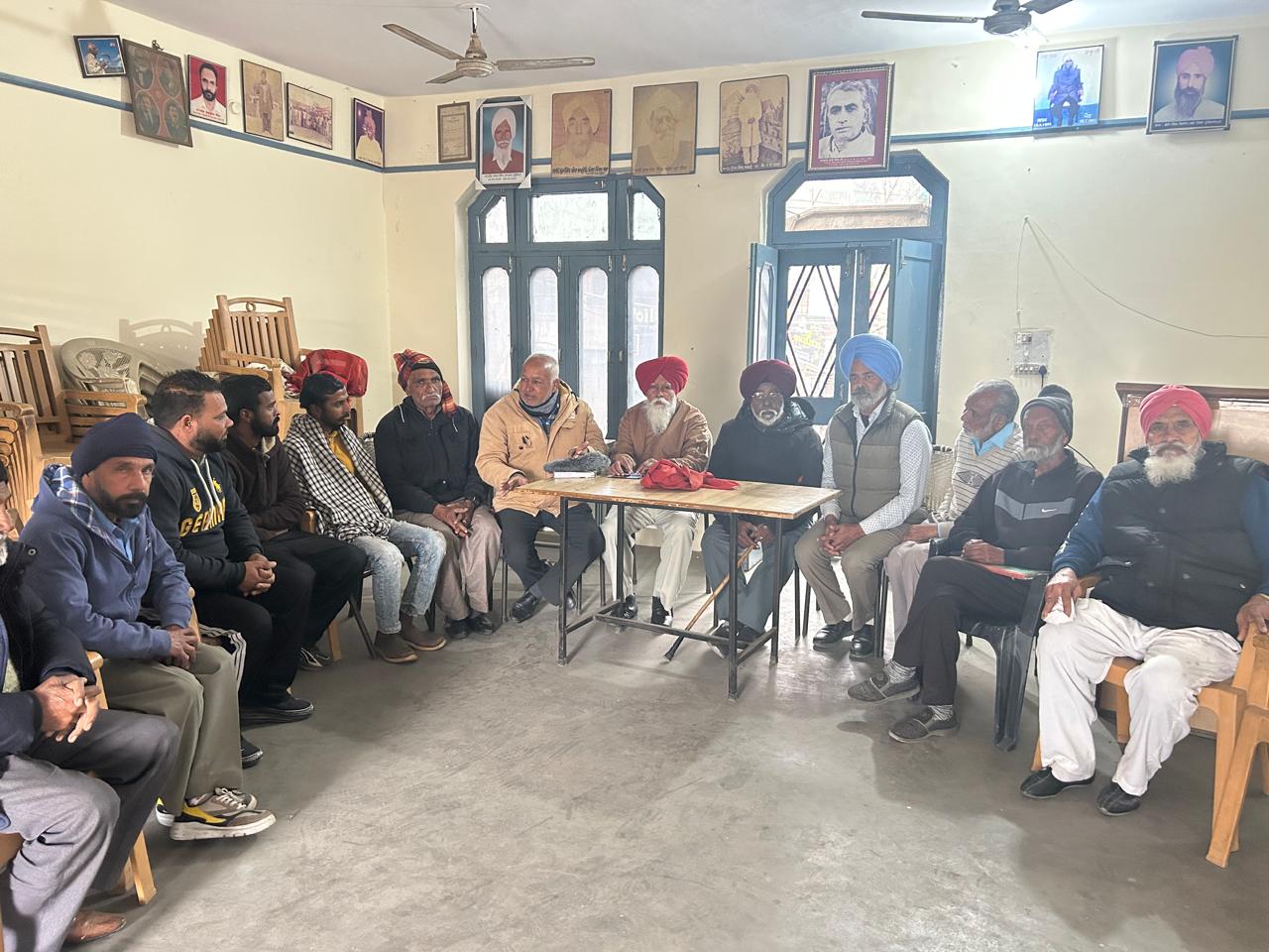 ਕੁਲ ਹਿੰਦ ਖੇਤ ਮਜਦੂਰ ਯੂਨੀਅਨ ਤਹਿਸੀਲ ਗੜ੍ਹਸ਼ੰਕਰ ਦੀ ਮੀਟਿਗ ਹੋਈ